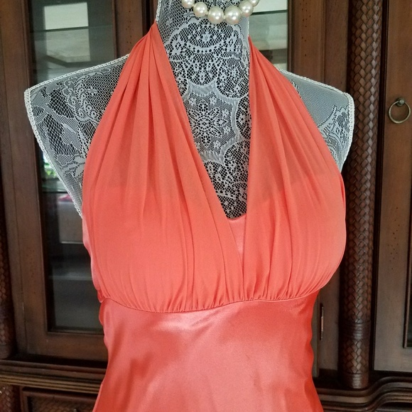 EUC CACHE CoralHalterDress🌹 - Picture 7 of 7